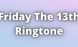 Friday The 13th Ringtone Download