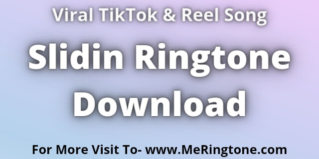 You are currently viewing Slidin Ringtone Download
