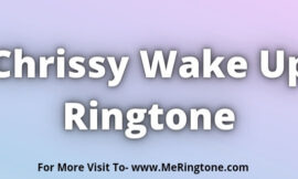 Chrissy Wake Up Ringtone Download