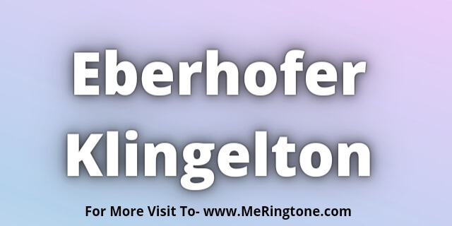 You are currently viewing Eberhofer Klingelton Download