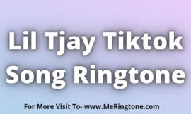 Lil Tjay Tiktok Song Ringtone Download