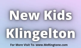 New Kids Klingelton Download