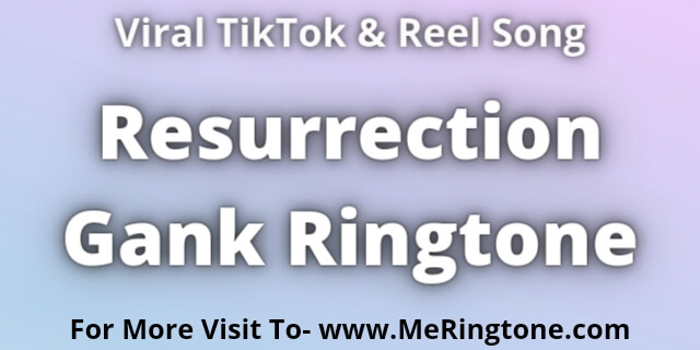 Read more about the article Resurrection Gank Ringtone Download