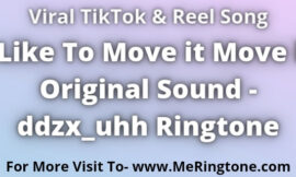 i Like To Move it Move it Original Sound – ddzx_uhh Ringtone