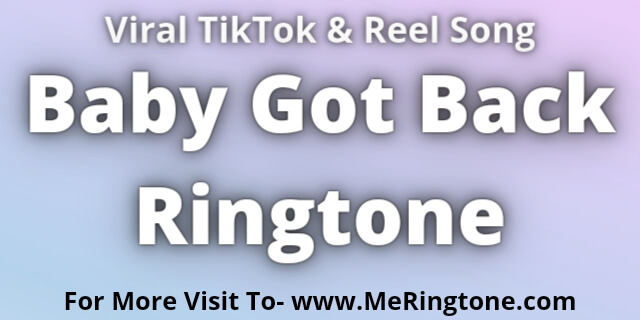 You are currently viewing Baby Got Back Ringtone Download