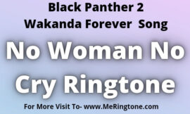 No Woman No Cry Ringtone Download