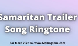 Samaritan Trailer Song Ringtone Download