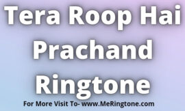 Tera Roop Hai Prachand Ringtone Download