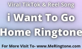 Tiktok Song i Want To Go Home Ringtone Download