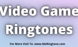 Video Game Ringtones Download