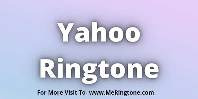 You are currently viewing Yahoo Ringtone Download