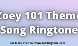 Zoey 101 Theme Song Ringtone Download