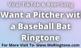 i Want a Pitcher with a Baseball Bat Ringtone