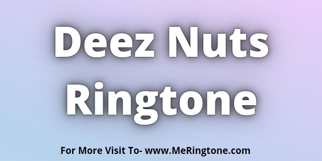 Read more about the article Deez Nuts Ringtone Download