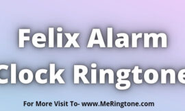 Felix Alarm Clock Ringtone Download