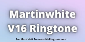 Read more about the article Martinwhite V16 Ringtone Download