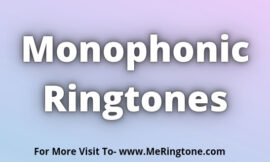 Monophonic Ringtones Download