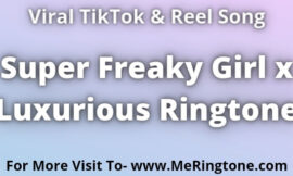 Super Freaky Girl x Luxurious Ringtone Download