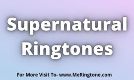 Supernatural Ringtones Download