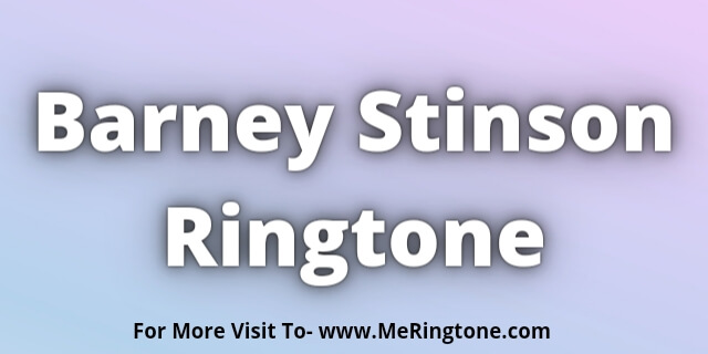 Read more about the article Barney Stinson Ringtone Download