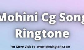 Mohini Cg Song Ringtone Download