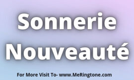 Sonnerie Nouveauté Download