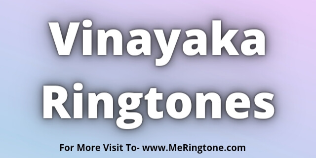 You are currently viewing Vinayaka Ringtones Download