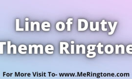Line of Duty Theme Ringtone Download