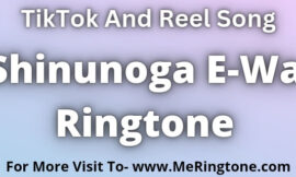 Shinunoga E-Wa Ringtone Download