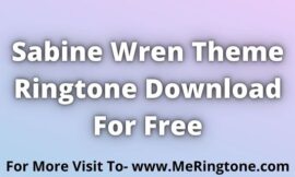 Sabine Wren Theme Ringtone Download For Free