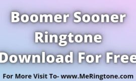 Boomer Sooner Ringtone Download For Free