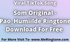 Viral TikTok Song Som Original Pao Humiilde Ringtone Download For Free