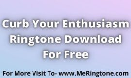 Curb Your Enthusiasm Ringtone Download For Free