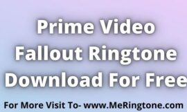 Fallout Ringtone Download For Free