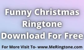 Funny Christmas Ringtones Download For Free