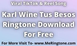 Karl Wine Tus Besos Ringtone Download For Free