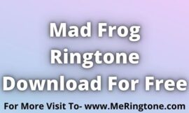 Mad Frog Ringtone Download For Free