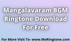 Mangalavaram BGM Ringtone