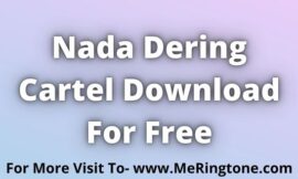 Cartel Ringtone Download For Fee | Nada Dering Cartel
