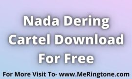 Cartel Ringtone Download For Fee | Nada Dering Cartel