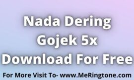 Nada Dering Gojek 5x Download For Free