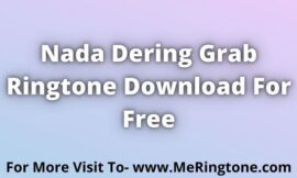 Nada Dering Grab Ringtone Download For Free
