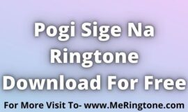 Pogi Sige Na Ringtone Download For Free
