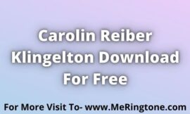 Carolin Reiber Klingelton Download For Free