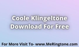 Coole Klingeltöne Download For Free