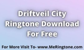 Driftveil City Ringtone Download For Free