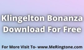 Klingelton Bonanza Download For Free