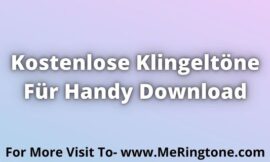 Kostenlose Klingeltöne Für Handy Download For Free