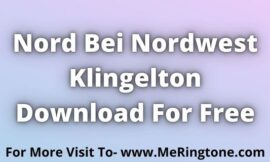 Nord Bei Nordwest Klingelton Download For Free