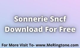 Sonnerie Sncf Download For Free